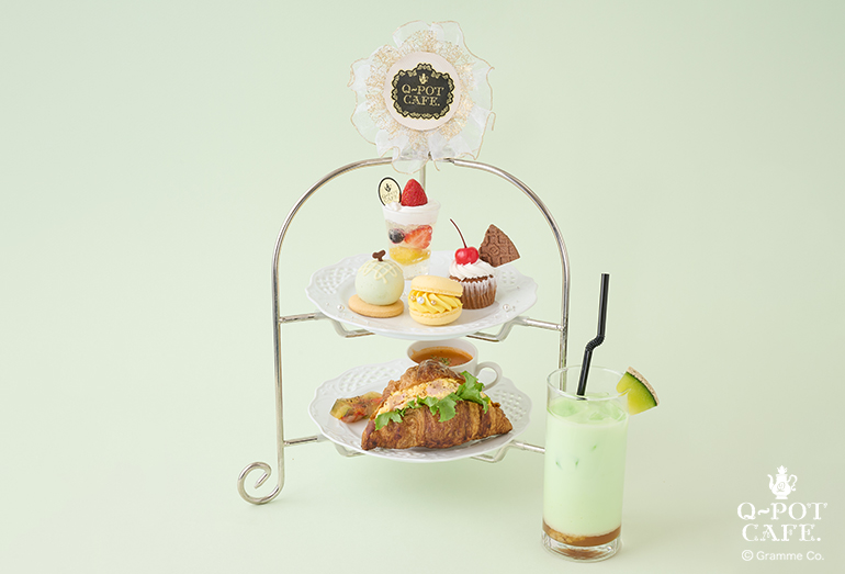 Q-pot CAFE.(アフタヌーンティーイメージ)